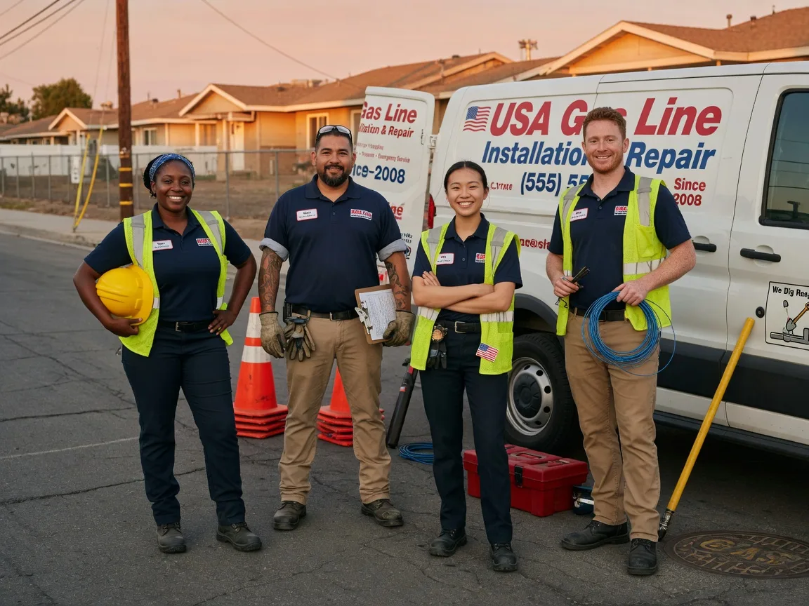 Gas Line Installation company in Arona, PA